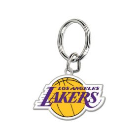  WinCraft - NBA Cloisonne Key Ring Carded - Los Angeles Lakers MC