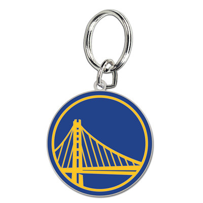 WinCraft - NBA Cloisonne Key Ring Carded - Golden State Warriors MC
