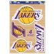 WinCraft - NBA Multi-Use Decal 11x17 Los Angeles Lakers MC ONE
