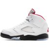 JORDAN 5 RETRO SE (PS) TRUE WHITE/FIRE RED-BLACK