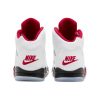 JORDAN 5 RETRO SE (PS) TRUE WHITE/FIRE RED-BLACK