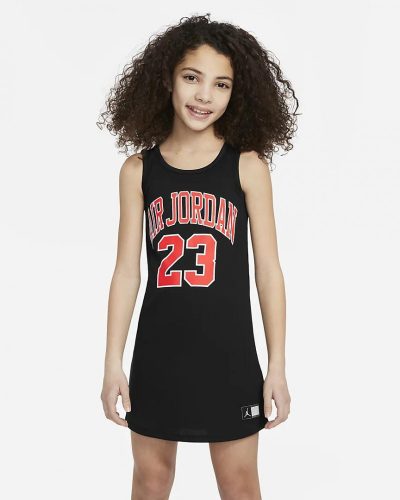 JORDAN KIDS HBR JORDAN JERSEY DRESS BLACK