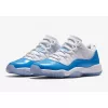 Air Jordan 11 Retro Low (GS) WHITE/UNIVERSITY BLUE