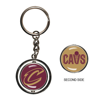 WinCraft - NBA Spinner Key Ring - Cleveland Cavaliers MC ONE