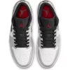 AIR JORDAN 1 LOW LT SMOKE GREY/GYM RED-WHITE-BLACK