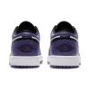 AIR JORDAN 1 LOW (GS) COURT PURPLE/BLACK-WHITE-HOT PUNCH