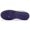 AIR JORDAN 1 LOW (GS) COURT PURPLE/BLACK-WHITE-HOT PUNCH