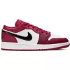 AIR JORDAN 1 LOW  NOBLE RED/BLACK-WHITE