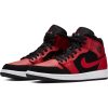 AIR JORDAN 1 MID RED-WHITE BLACK/GYM