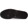AIR JORDAN 1 MID BLACK/INFRARED WHITE