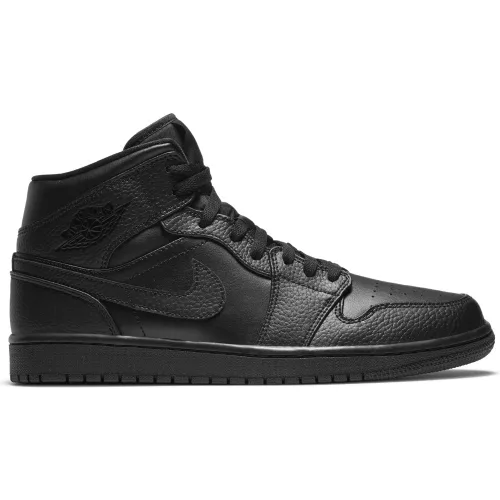 AIR JORDAN 1 MID  BLACK/BLACK
