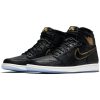 Air Jordan 1 RETRO HIGH OG  BLACK/METALLIC GOLD-SUMMIT WHITE