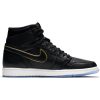 Air Jordan 1 RETRO HIGH OG  BLACK/METALLIC GOLD-SUMMIT WHITE