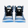 AIR JORDAN 1 RETRO HIGH OG WHITE/BLACK-UNIVERSITY BLUE