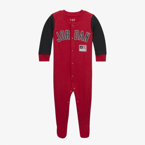 JORDAN KIDS CF-FOOTED COVERALL RED
