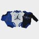 JORDAN JUMPMAN MASH UP 3PK SET GREY/BLACK/ROYAL BLUE