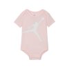 Jordan Bodysuit S/S 3-Pack Jumpman Flight Pink Wash