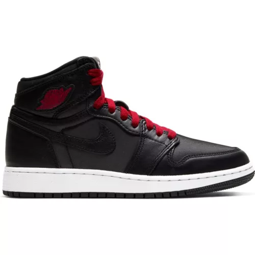 AIR JORDAN 1 RETRO HIGH OG (GS) BLACK/GYM RED-BLACK-WHIT