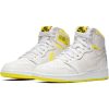AIR JORDAN 1 RETRO HIGH OG WHITE/DYNAMIC YELLOW-BLACK-GYM RED