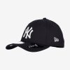 NEW ERA MLB NEW YORK YANKEES DIAMOND ERA 39THIRTY STRETCH FITTED CAP NAVY BLUE