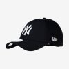 NEW ERA MLB NEW YORK YANKEES TEAM ARCH 9FORTY STRAPBACK CAP NAVY BLUE