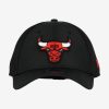 NEW ERA NBA CHICAGO BULLS TEAM ARCH 9FORTY STRAPBACK CAP BLACK