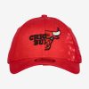 NEW ERA NBA CHICAGO BULLS SPLIT LOGO 9FORTY CAP RED