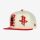 NEW ERA NBA HOUSTON ROCKETS DRAFT 9FIFTY SNAPBACK CAP CREAM/RED