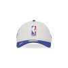 NEW ERA NBA NBA LOGO DRAFT 9TWENTY STRAPBACK CAP CREAM/ROYAL BLUE