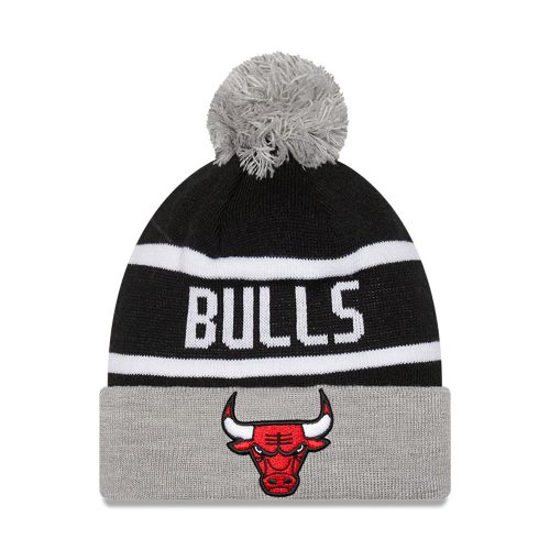 NEW ERA CHICAGO BULLS YOUNG CHYT JAKE CUFF BEANIE GRAY/BLACK