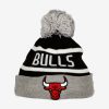 NEW ERA CHICAGO BULLS KIDS CHYT JAKE CUFF BEANIE GRAY/BLACK