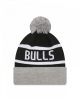 NEW ERA CHICAGO BULLS KIDS CHYT JAKE CUFF BEANIE GRAY/BLACK
