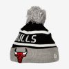 NEW ERA CHICAGO BULLS KIDS CHYT JAKE CUFF BEANIE GRAY/BLACK
