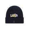 NEW ERA MULTI PATCH BEANIE LOS ANGELES LAKERS BLACK ONE