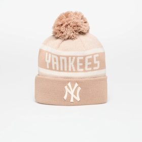 New Era MLB New York Yankees Jake Cuff Beanie Beige