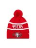 New Era OTC NFL Jake San Francisco 49Ers Knit Beanie Red