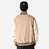 New Era NBA Brooklyn Nets Varsity College Jacket Beige XXL
