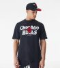 New Era NBA Chicago Bulls CF Graphic Sleeve T-shirt Black