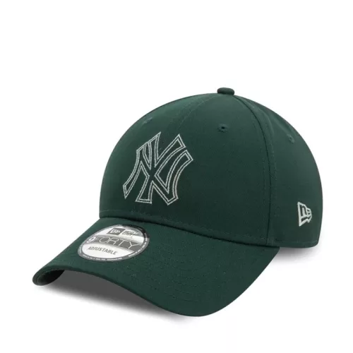 New Era 940 MLB Metallic Outline 9FORTY New York Yankees Green
