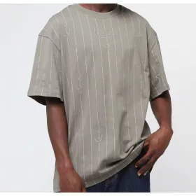   Karl Kani Small Signature Logo Pinstripe light grey/dark grey