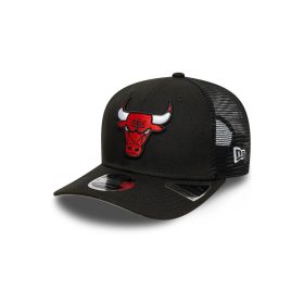   New Era 970 NBA Chicago Bulls 9SEVENTY Stretch-Snap Eg Trucker Cap Black