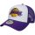 New Era NBA Los Angeles Lakers Side Patch Trucker Purple ONE