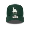New Era 9FORTY Los Angeles Dodgers League Essential E-Frame Cap Dark Green ONE