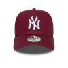 New Era 9FORTY New York Yankees League Essential E-Frame Cap Frosted Burgundy ONE