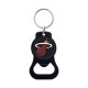 WinCraft - NBA Black Bottle Opener Key Ring - Miami Heat MC ONE
