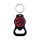WinCraft - NBA Black Bottle Opener Key Ring - Toronto Raptors MC ONE