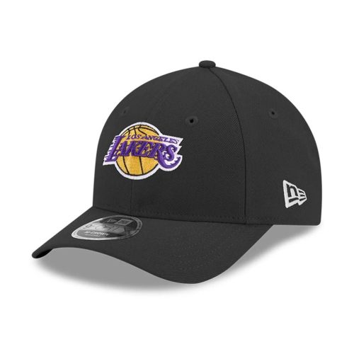 New Era 9FORTY NBA Los Angeles Lakers M-Crown Adjustable Cap Black ONE
