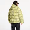 Karl Kani Sport Patch Square Quilted Tie Dye Puffer Jacket Lime Green