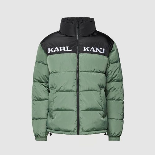 Karl Kani Retro Essential Puffer Jacket DUSTY GREEN