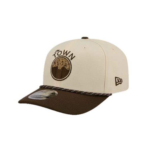 New Era Golden State Warriors NBA 2025 City Edition 9Seventy Stretch-Snap Cream/Brown ONE
